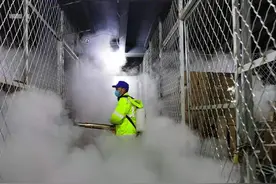 在-25℃冷库消杀40分钟是什么感觉？“人是冷的，心是热的”图片