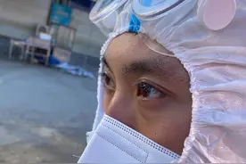 睫毛冰茬哥找到了！河北抗疫前线的消防员有多“硬核”？图片