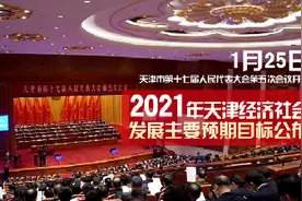 天津：2021年经济社会发展主要预期目标公布视频封面