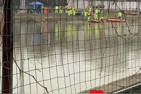 离奇失踪21天，57岁民工遗体在工地旁的河道里找到图片