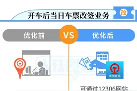 没赶上火车不用愁！火车票可以“云改签”啦，攻略→图片