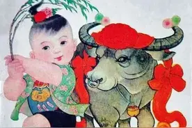 快过年了，送你一组喜气洋洋的牛画图片