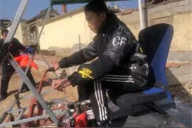 济南一初中生15天造出一辆小货车，未来想造直升机图片