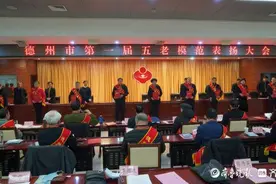 德州市第一届五老模范表扬大会暨全市关工委工作会议召开图片