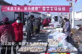 河北固安：年货下乡进农村视频封面