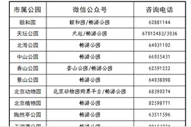春节期间市属公园免费开放，预约方式公布图片