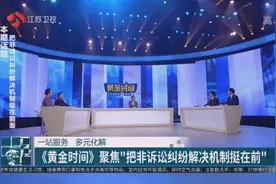一站服务多元化解！江苏聚焦“把非诉讼纠纷解决机制挺在前”视频封面