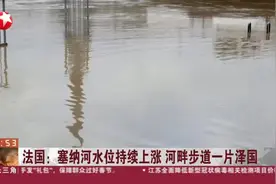 法国：塞纳河水位持续上涨  河畔步道一片泽国视频封面