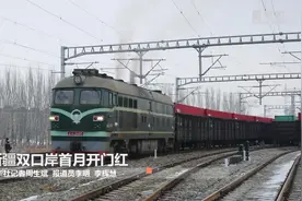 新疆双口岸首月开门红：进出境中欧（中亚）班列达956列视频封面