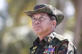 昂山素季“头号政敌”：缅甸总司令敏昂莱的高光时刻图片