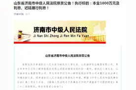 100万悬赏令！济南中院发悬赏公告图片