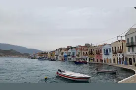特稿｜一座岛，两公里：希腊与土耳其的边境暗影图片