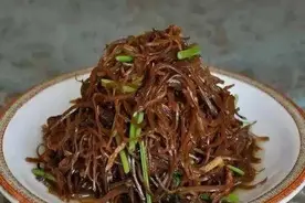 诸城咸菜丝图片