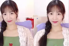 这位90后美女主播，火了图片