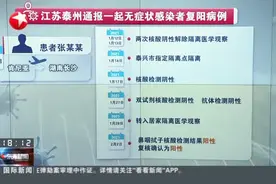 江苏泰州通报一起无症状感染者复阳病例视频封面