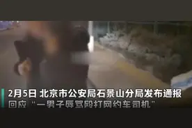 北京警方通报“一男子酒后辱骂殴打网约车司机”：涉事情侣被行拘图片