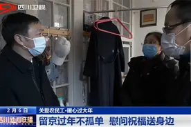 四川新闻联播｜关爱农民工·暖心过大年：留京过年不孤单 慰问祝福送身边图片