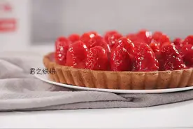 快来试试新鲜的草莓派有多好吃图片