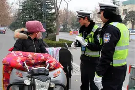 即日起到春节，西安将严查两三轮电动车摩托车违法行为图片