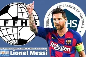 IFFHS：梅西当选近十年世界最佳球员，C罗屈居第二图片