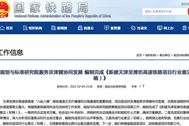 途经山东9县区！新建津潍高铁项目可研批复迈进一步图片