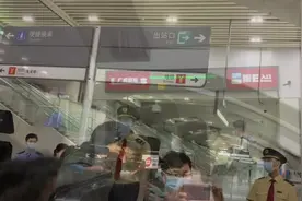 6个地铁口只进不出，广州南站单向免安检今起试行图片
