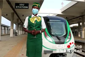 尼日利亚第一位女火车司机：中国公司改变了尼日利亚人的生活图片