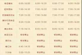 重要通知！上海这些客运站将暂停营业！具体调整在这里图片