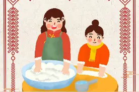 腊月二十八 | 打糕蒸馍贴花花图片