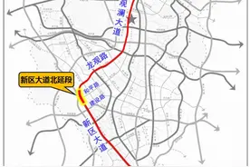 刚刚，龙华区新区大道北延段通车了图片