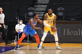 NBA | 独木也能支 詹姆斯砍三双力挽狂澜加时胜雷霆图片