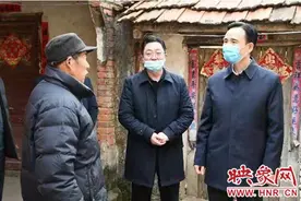 罗山县长汪明君深入基层开展节前看望慰问活动图片