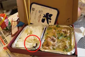 “哈灵”还是“吓人”？上海知名牛蛙饭里，竟埋了一支圆珠笔图片