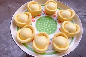 金元宝馒头，过年过节必备图片