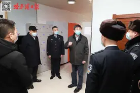 王兆力慰问一线干部职工：“感谢大家牺牲小家团圆换来万家团圆！"图片