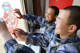 这个春节，部队的“家”很温暖图片