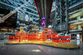 一地一景│京城商场牛年焕新，快来打卡拍“牛照”图片