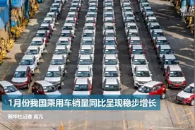 1月份我国乘用车销量同比呈现稳步增长视频封面