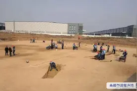 西安咸阳机场扩建发现3500余座古墓图片