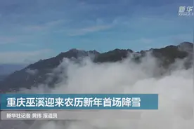 重庆巫溪迎来农历新年首场降雪视频封面