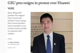 这个学生会主席好样的！英国大学学生会通过反华提案，他愤怒发声图片