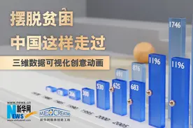数据可视化：摆脱贫困，中国这样走过图片