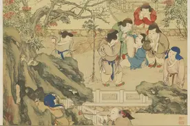 贺春壁纸｜清·金廷标《岁朝图》图片