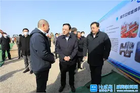 文登区、荣成市、南海新区重点项目集中开工图片