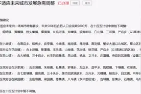 网友称合肥行政区划不适应未来城市发展 安徽省民政厅回复图片