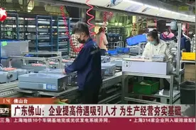 广东佛山：企业提高待遇吸引人才  为生产经营夯实基础视频封面