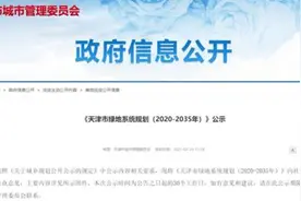 天津规划新建一批公园绿地！就在你家门口图片