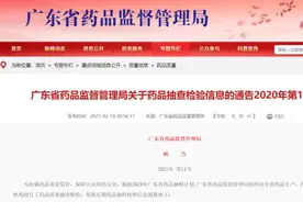 必看！11批次药品抽检不合格，涉及这些常用药图片