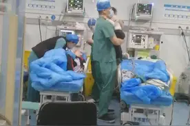 暖心！术后2岁患儿哭闹不止，90后未婚男护士化身“暖心奶爸”图片