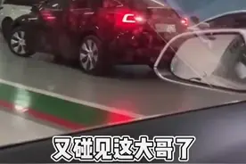 老司机调侃新手开车，没想到下一秒就后悔了……图片